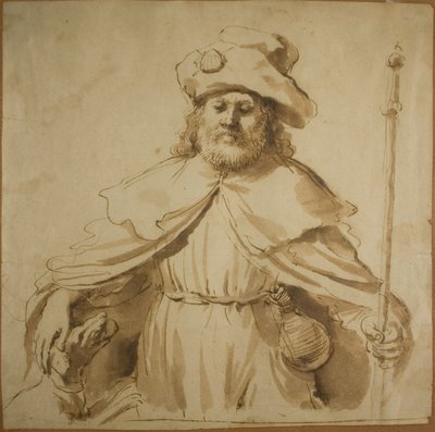 Saint-Roch av Guercino
