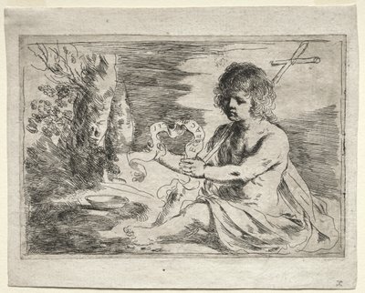Johannes Döparen, 1650-talet. av Guercino