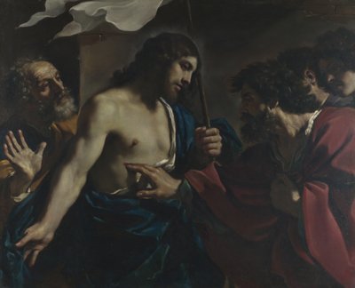 The Incredulity of Saint Thomas, 1621 av Guercino