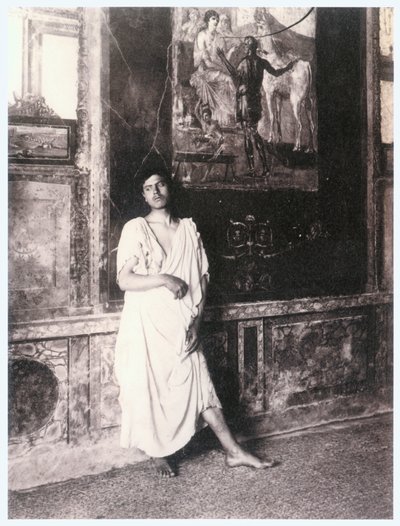 Forntida grav (foto) av Guglielmo (1852 1930) Plüschow