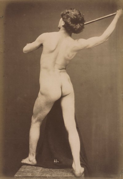 Naken man, c. 1870-1875. av Guglielmo Marconi