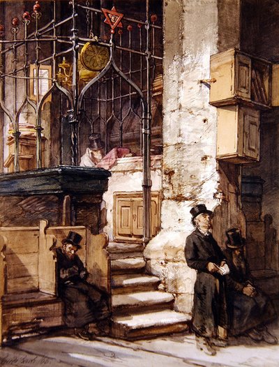 Synagogan i Prag av Guido Bach