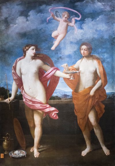 Allegori om frihet och blygsamhet av Guido Reni
