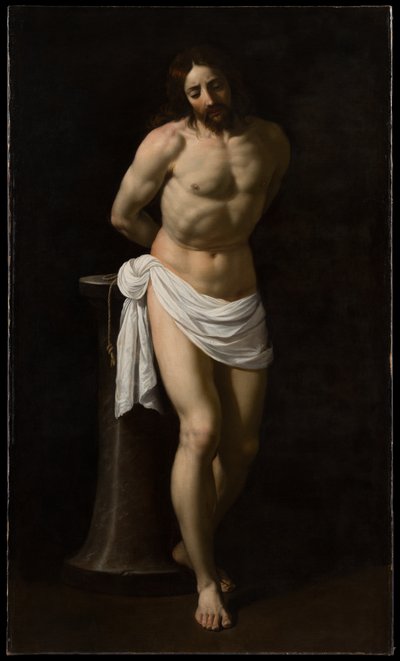 Kristus vid kolonnen av Guido Reni