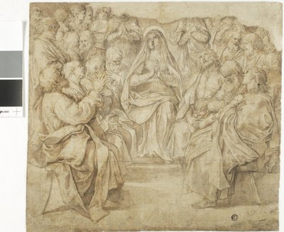 Den Helige Andes nedstigning av Guido Reni