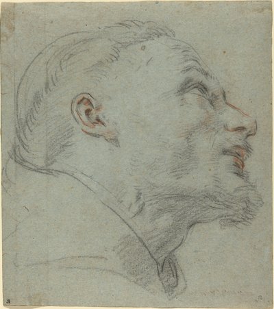 Chef för Saint Francis av Guido Reni