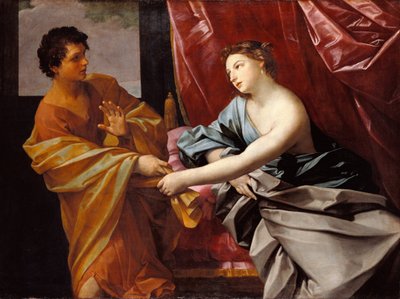 Josef och Potifars hustru av Guido Reni