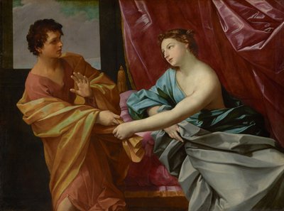 Josef och Potifars hustru av Guido Reni