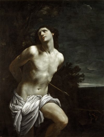 Sankt Sebastian, ca. 1618. av Guido Reni