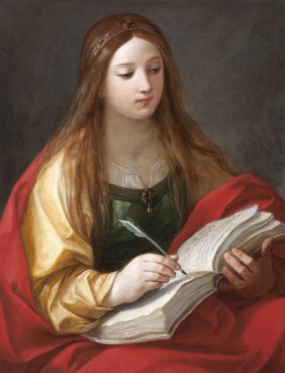 Sibylle - Sibyl par Reni, Guido (1575-1642). Olja på duk, Strada Nuova Museer, Genua av Guido Reni
