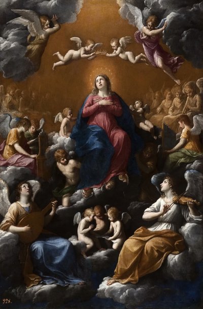 Jungfru Marias antagande, 1603. av Guido Reni