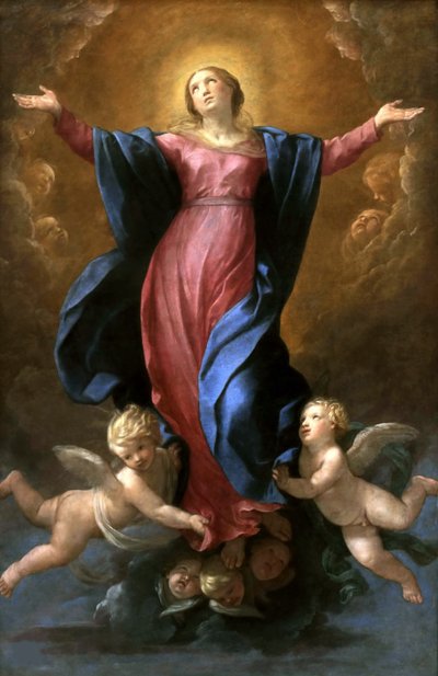 Jungfru Marias antagande, 1637. av Guido Reni
