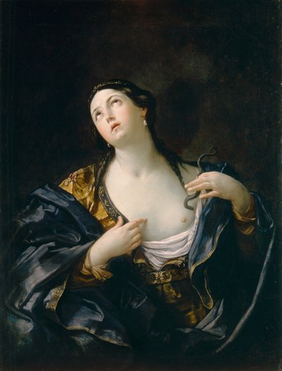 Kleopatras död, ca 1625 (olja på duk) av Guido Reni