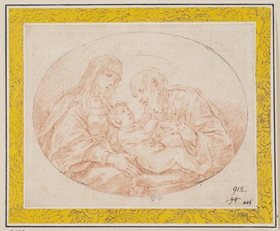 Die Heilige Familie av Guido Reni