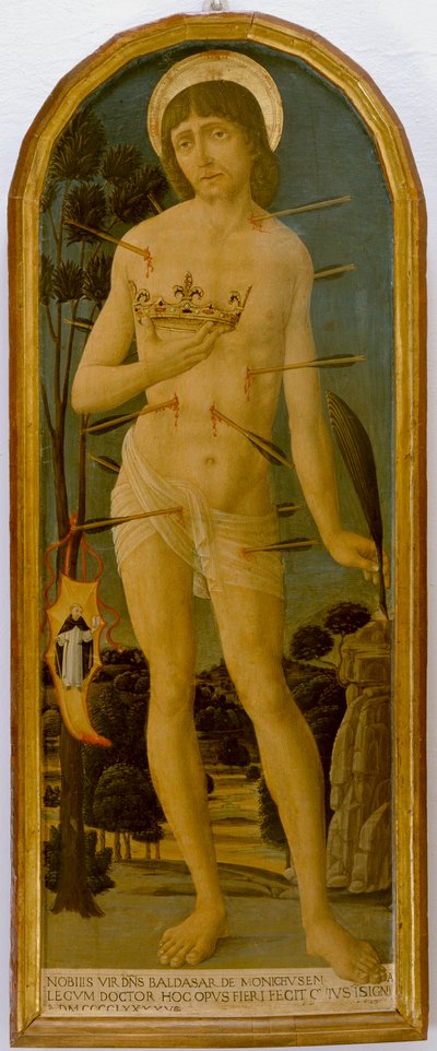Sankt Sebastian av Guidoccio di Giovanno Cozzarelli