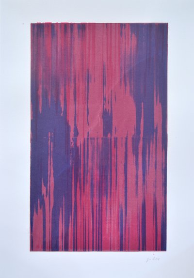 Colors Nº1, 2014 (bläck på papper) av Guilherme Pontes