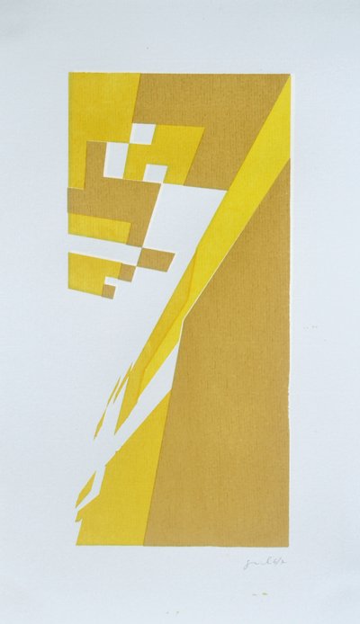 Deconstruction N°8, 2014 (bläck på papper) av Guilherme Pontes