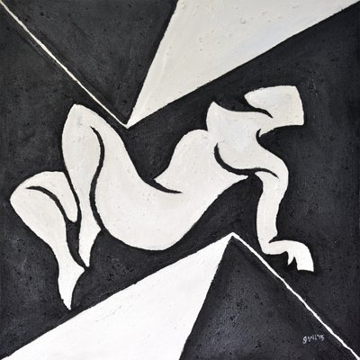 Lygia Nº1, 2015 (olja på duk) av Guilherme Pontes