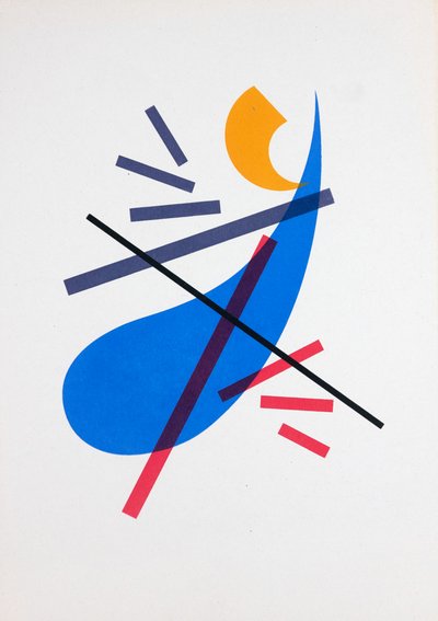 Movement Nº2, 2019 (silkscreen) av Guilherme Pontes