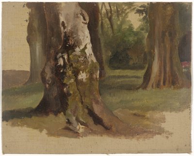 trädstammar av Guillaume Anne van der Brugghen