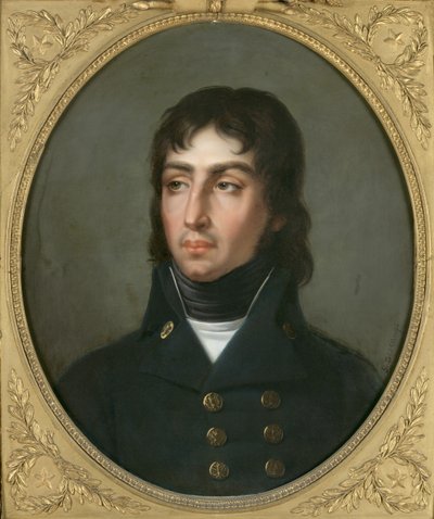 Porträtt av general Louis Charles Antoine Desaix (målning av Guillaume Descamps
