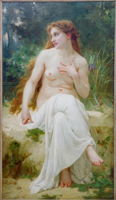 Nymf av Guillaume Seignac