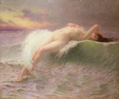 Vattennymfen av Guillaume Seignac