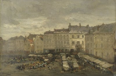 Grote Zavel (Grand Sablon), Bryssel av Guillaume Vogels