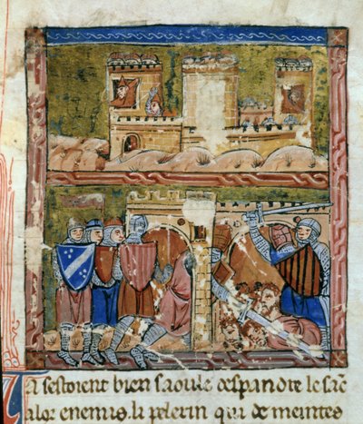 Miniature History of Overseas - Sea av Guillaume of Tyre av Guillaume de Tyr