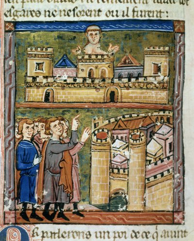 Miniature History of Overseas - Sea av William av Tyre av Guillaume de Tyr