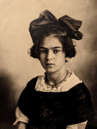 Frida Kahlo, 15 juni av Guillermo Kahlo