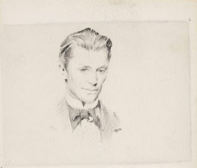 Porträtt av en ung man av Gunnar Berndtson