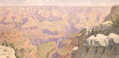 Grand Canyon (w/c ombord) av Gunnar Widforss