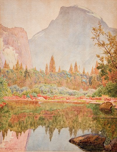 Half Dome, Yosemite av Gunnar Widforss