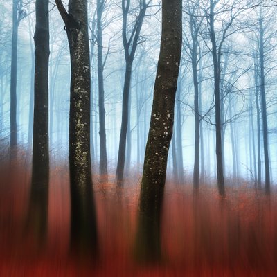 Drömmen om den dimmiga skogen av Gustav Davidsson