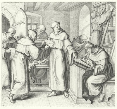 Martin Luther, kyrkoherde i Sachsen och Thüringen (gravyr) av Gustav Ferdinand Leopold Konig