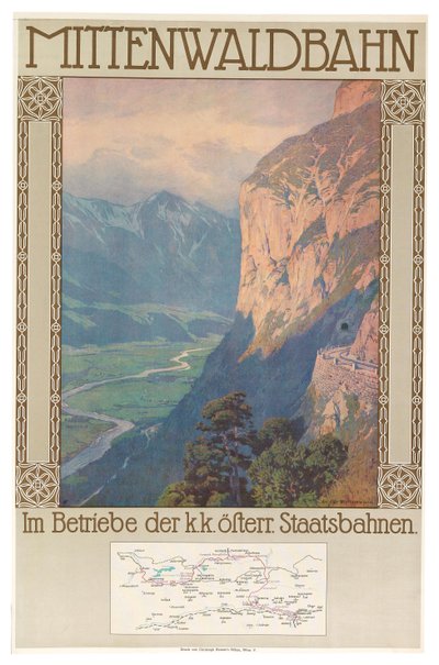 Mittenwald Railway, ca. 1912. av Gustav Jahn