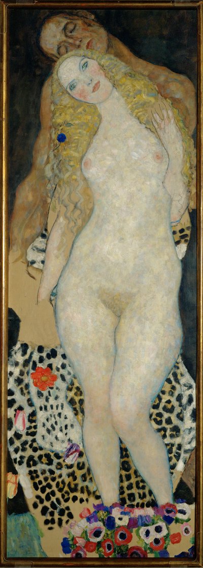 Adam och Eva av Gustav Klimt