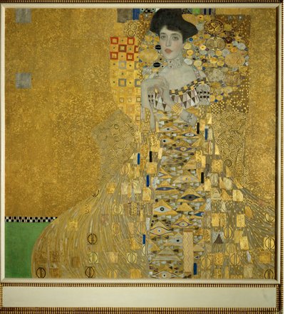 Adele Bloch-Bauer I av Gustav Klimt