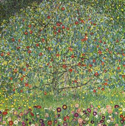 Äppelträd I av Gustav Klimt