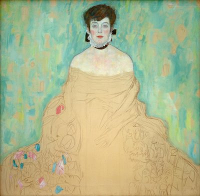 Porträtt av Amalie Zuckerkandl av Gustav Klimt