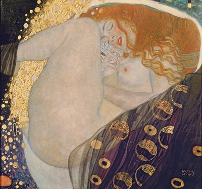 Danaë av Gustav Klimt