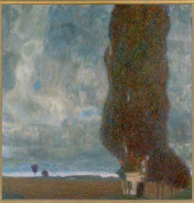 Den stora poppeln II av Gustav Klimt