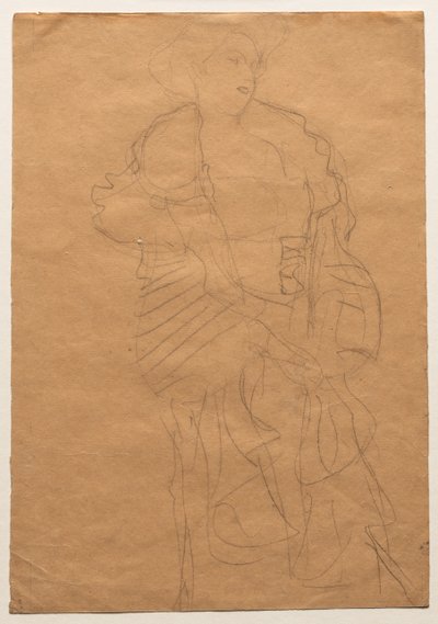 Hermine Gaul, ca. 1903. av Gustav Klimt