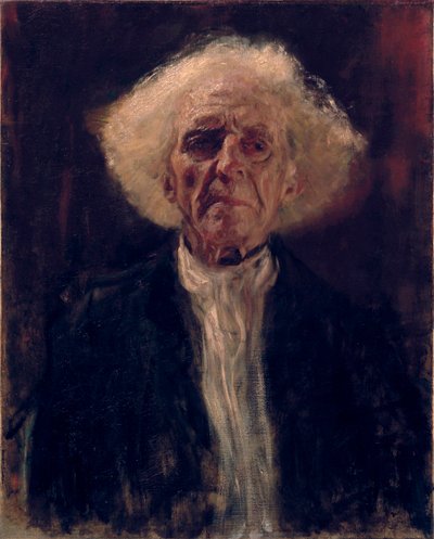 Blind Man - Målning av Gustav Klimt (1862-1918), olja på duk av Gustav Klimt