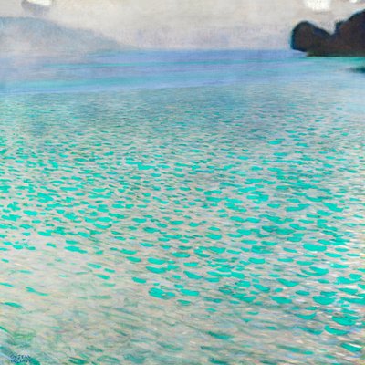 Sjön Attersee av Gustav Klimt