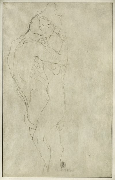 Älskare av Gustav Klimt