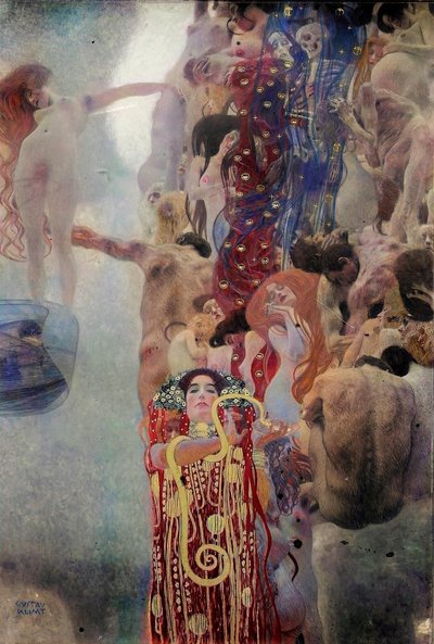 Medicin av Gustav Klimt