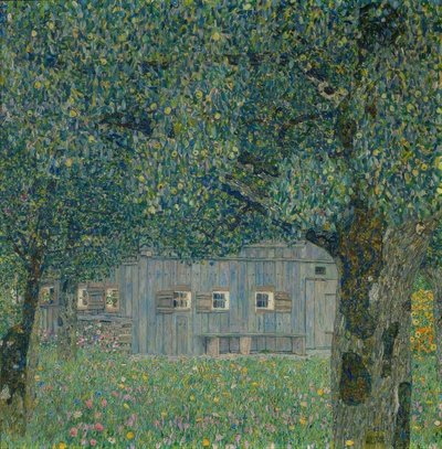 Övre österrikisk bondgård av Gustav Klimt