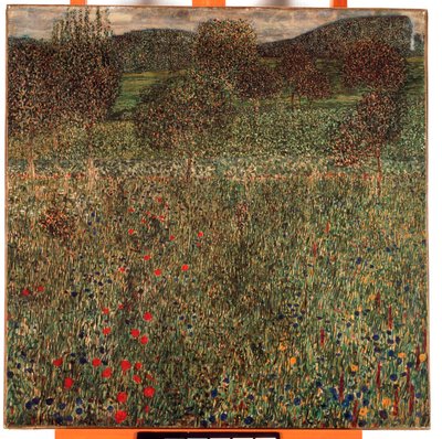 Fruktträdgård, ca 1905 (olja på duk) av Gustav Klimt